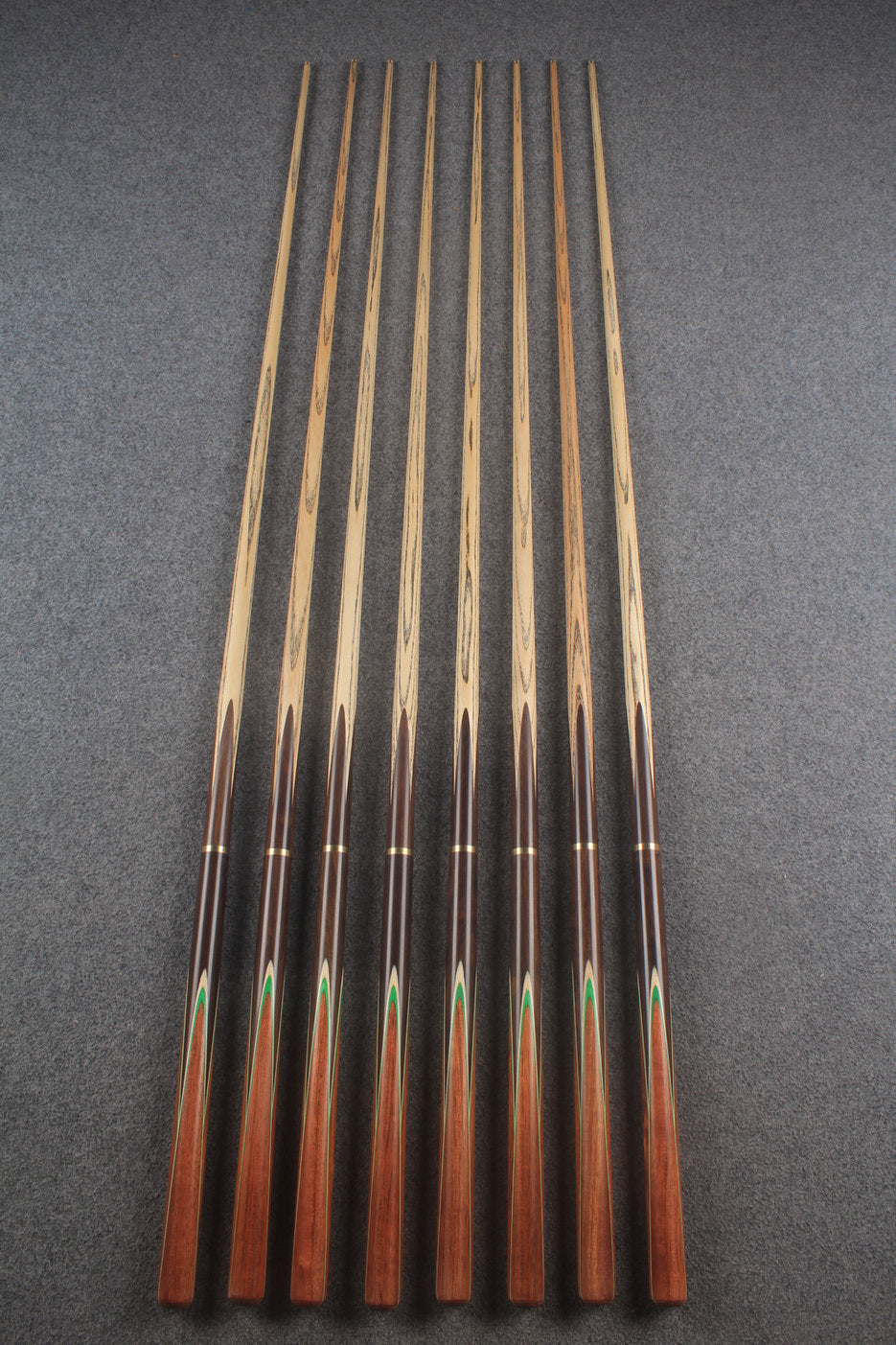3/4 ash english pool cue  #9807 - #9814