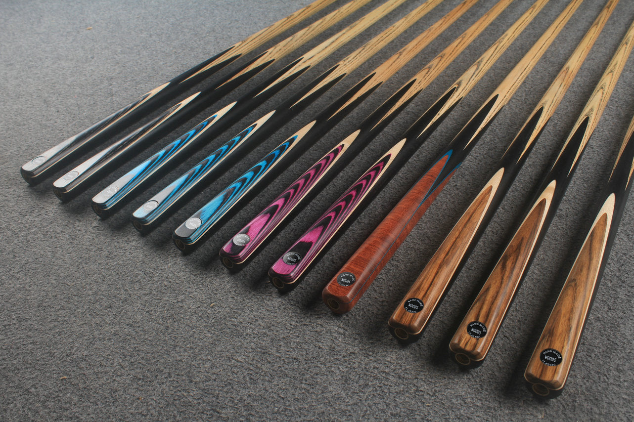 1 piece ash 51''  junior cue  #9928 - #9938