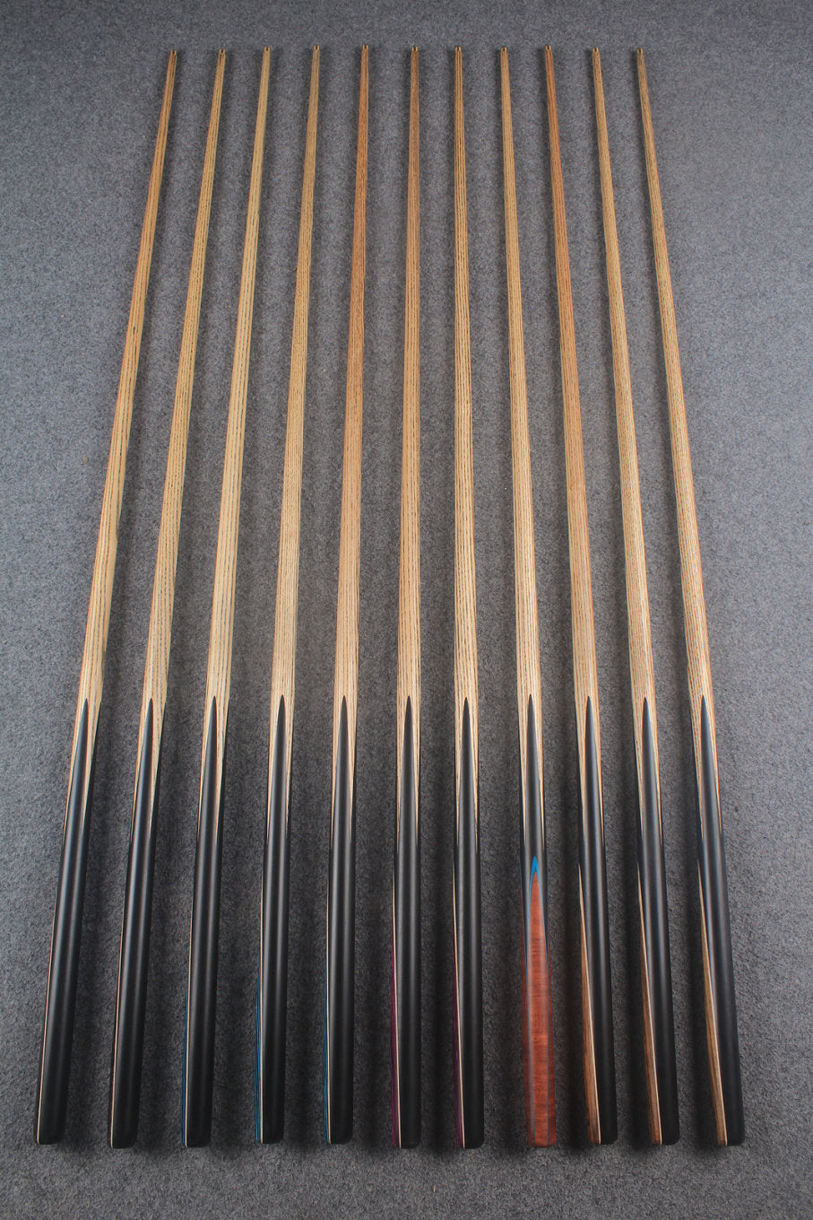 1 piece ash 51''  junior cue  #9928 - #9938