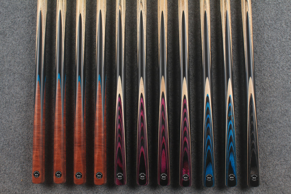 1 piece ash 53''  junior cue  #9939 - #9949