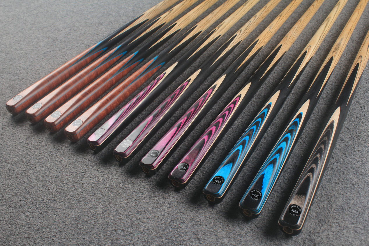 1 piece ash 53''  junior cue  #9939 - #9949