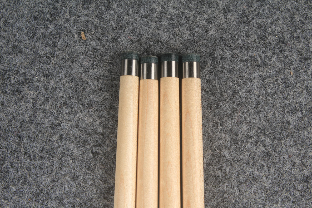 3/4 maple snooker cue 9.5 mm titanium ferrule