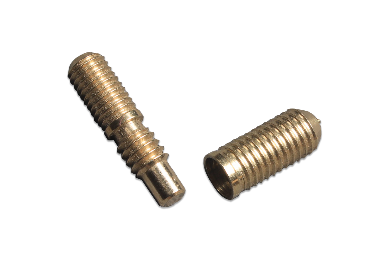 cue butt end joint brass pin and socket for SD mini butt or extension
