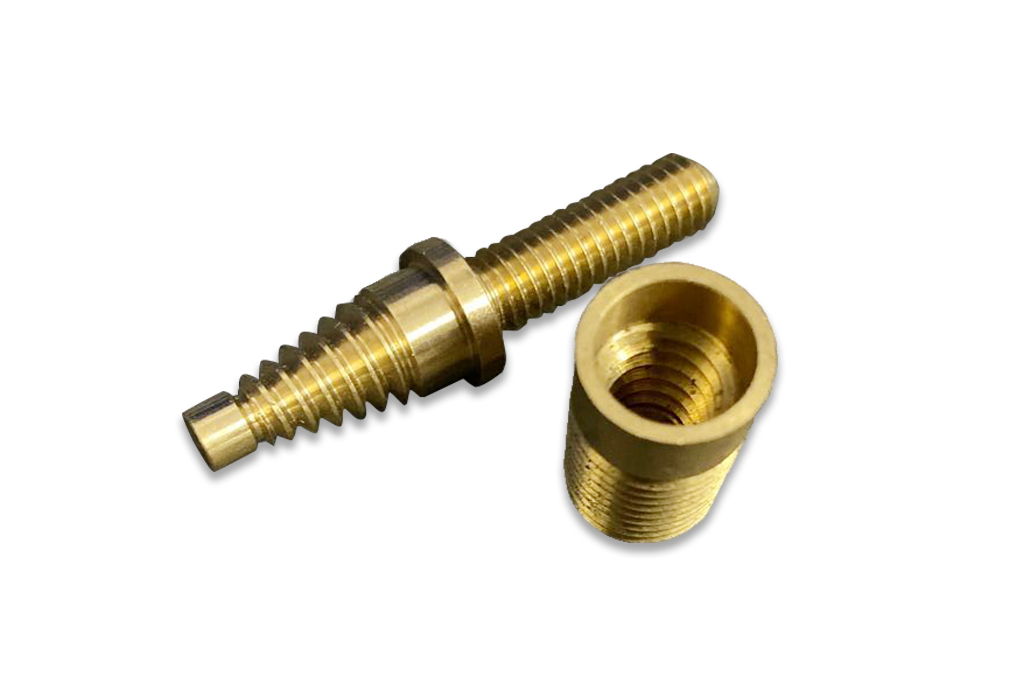 cue butt end joint brass pin and socket for osborne mini butt or extension