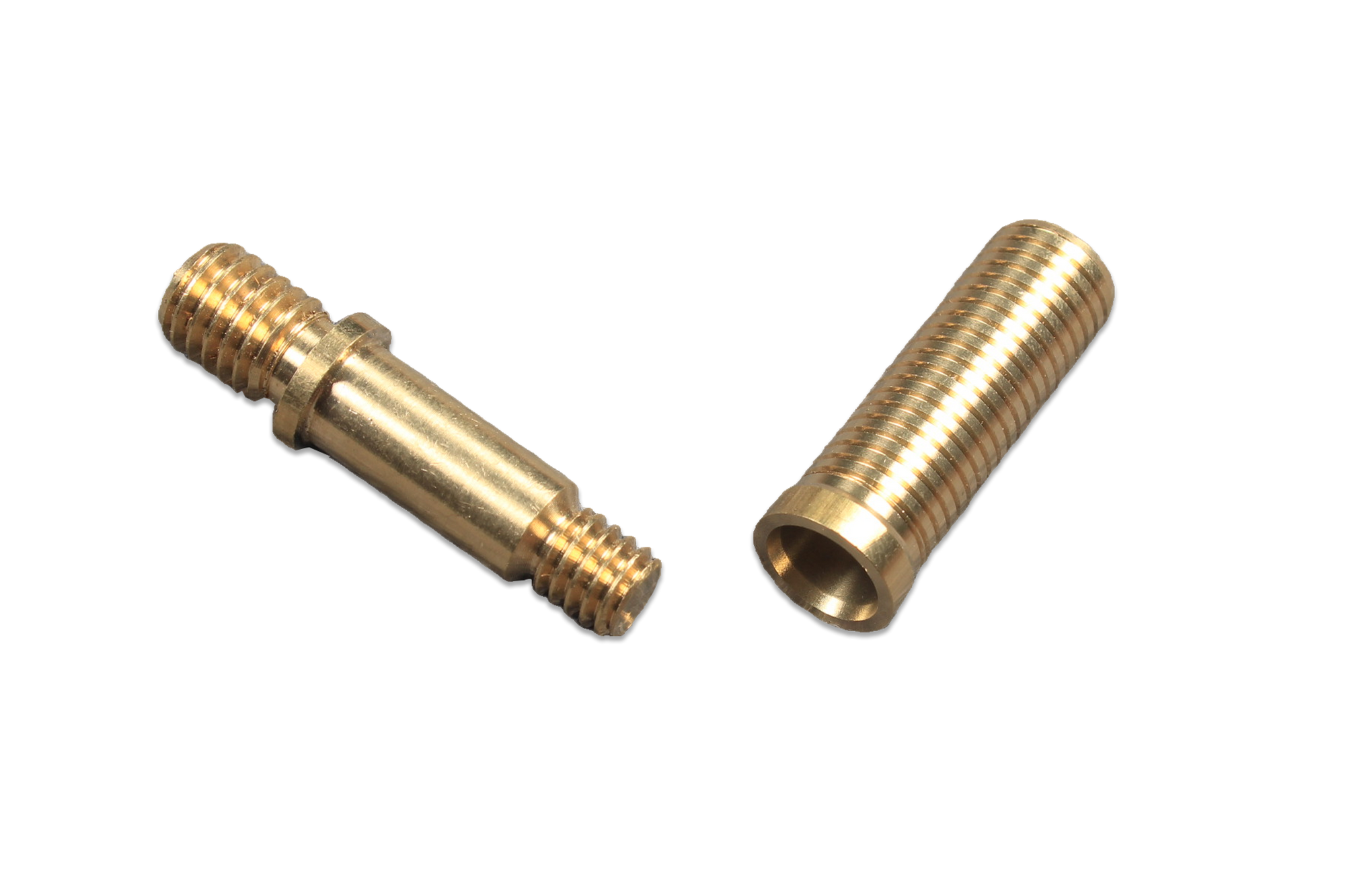 cue butt end joint brass pin and socket for stamford mini butt or extension