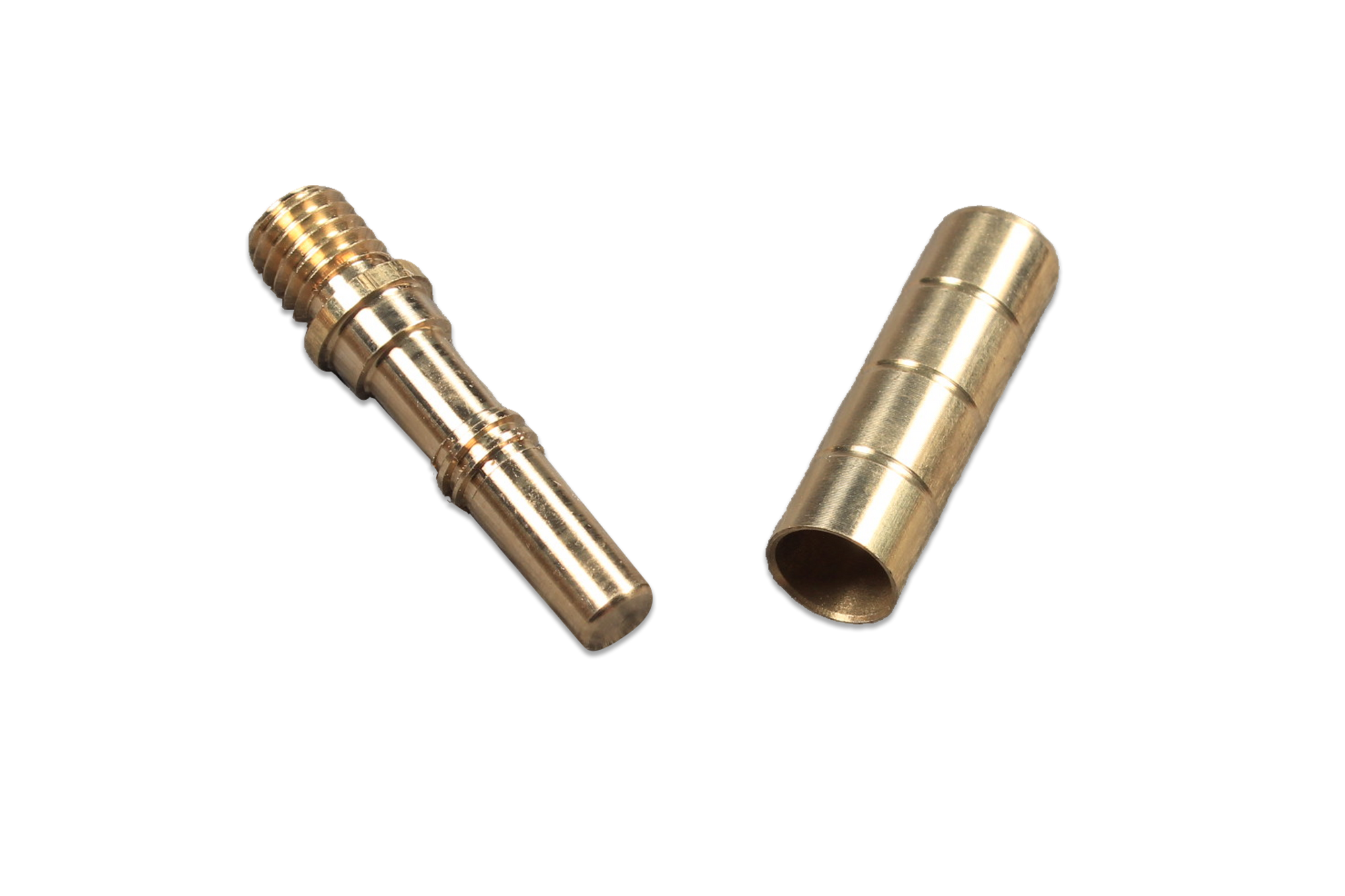 cue butt end joint brass pin and socket for ton praram mini butt or extension
