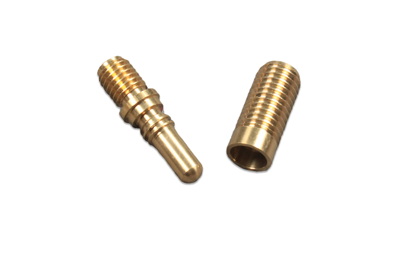 cue butt end joint brass pin and socket for trevor white mini butt or extension WOODS CUES