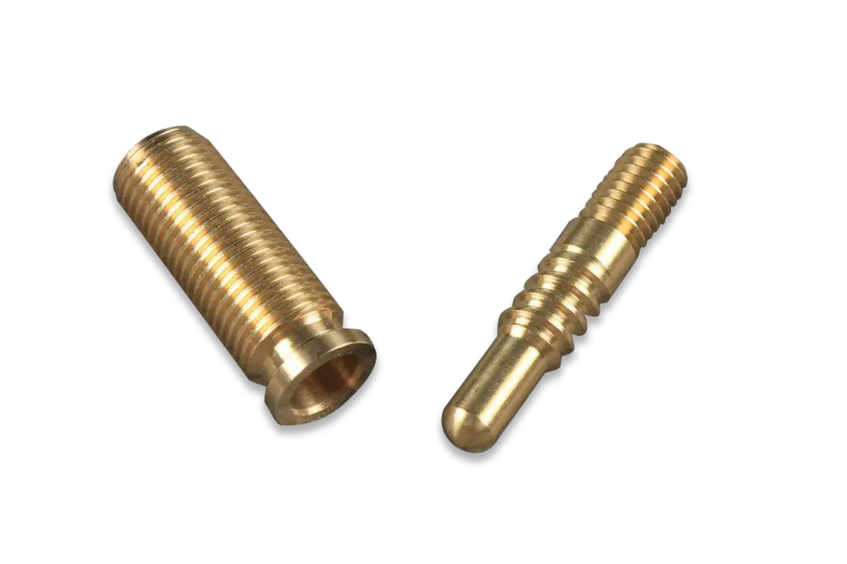 cue butt end joint brass pin for deroo mini butt or extension WOODS CUES