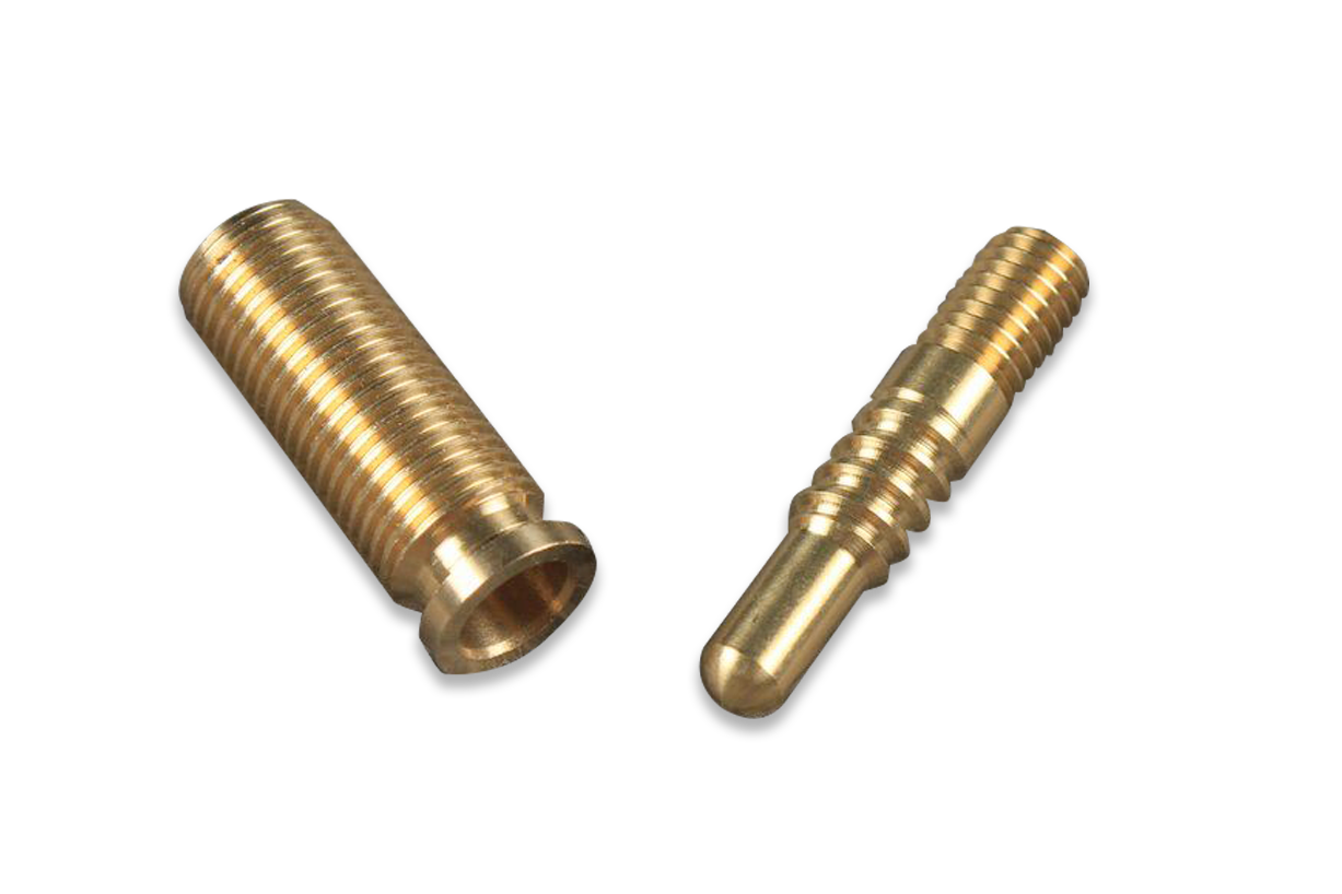 cue butt end joint brass pin for deroo mini butt or extension