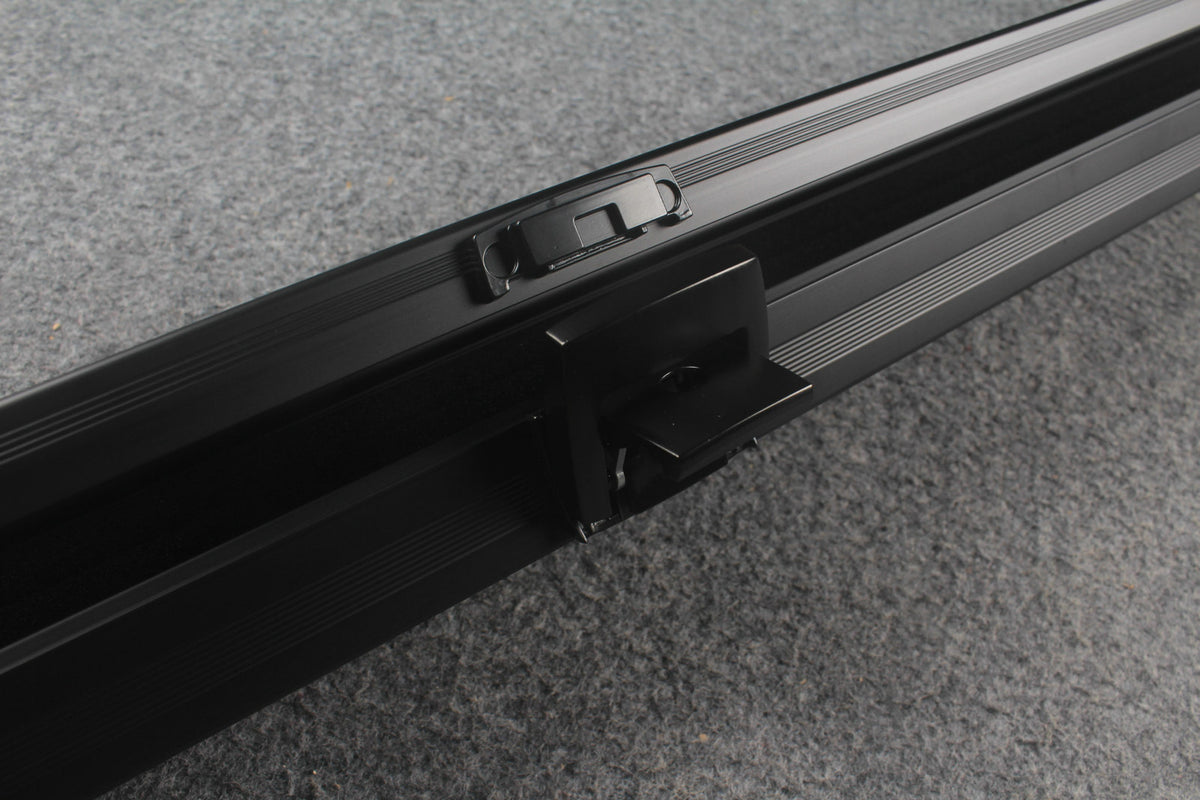 one piece strong aluminium lockable cue case – 2 Slots