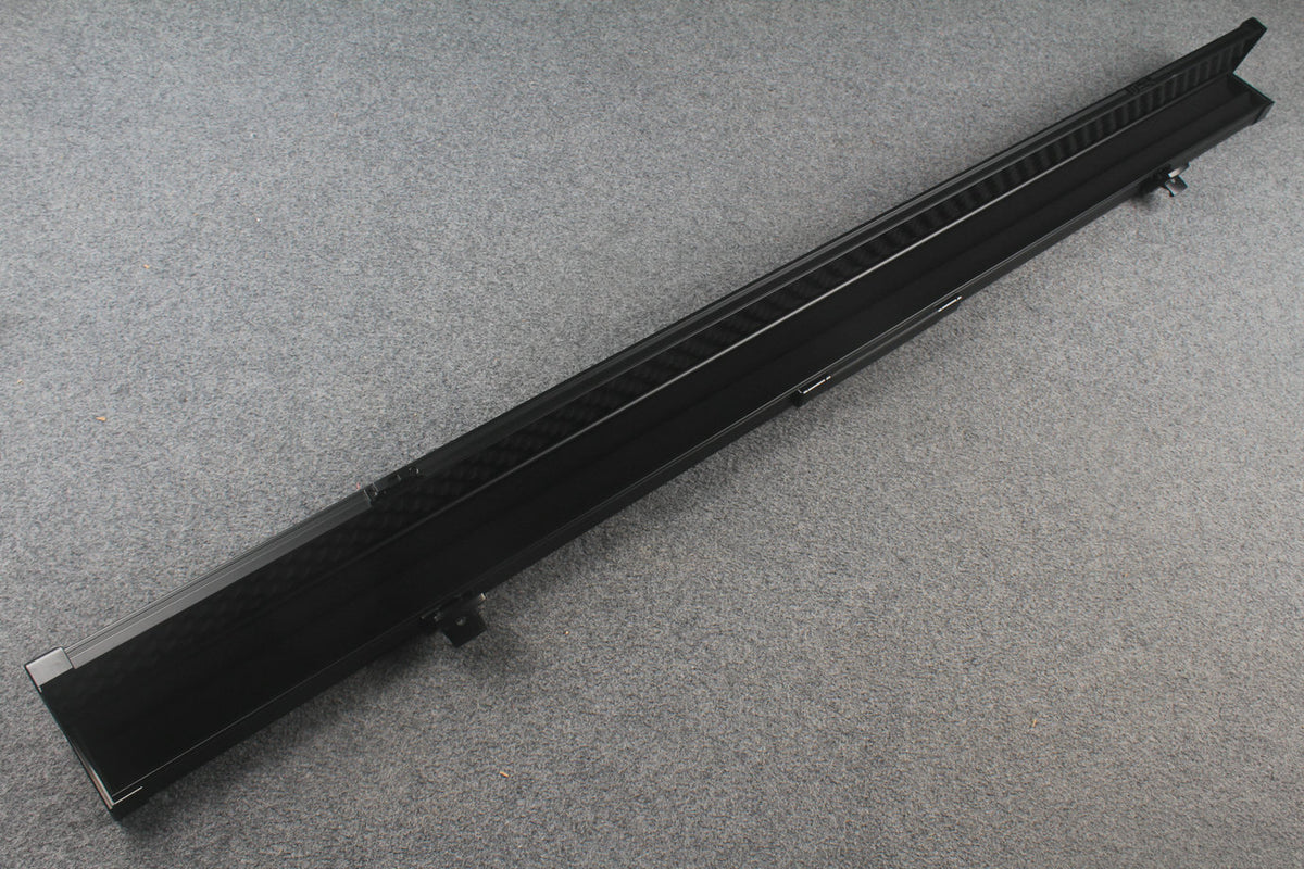 one piece strong aluminium lockable cue case – 2 Slots
