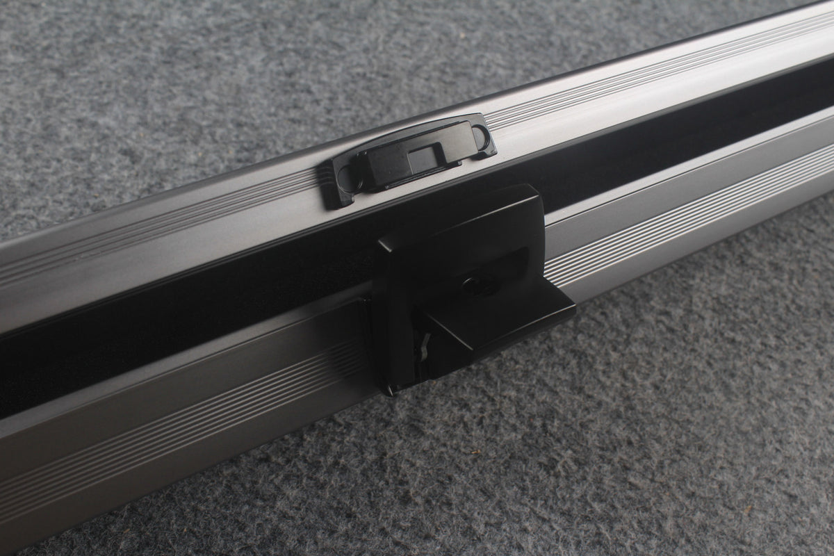 one piece strong aluminium lockable cue case – 2 Slots