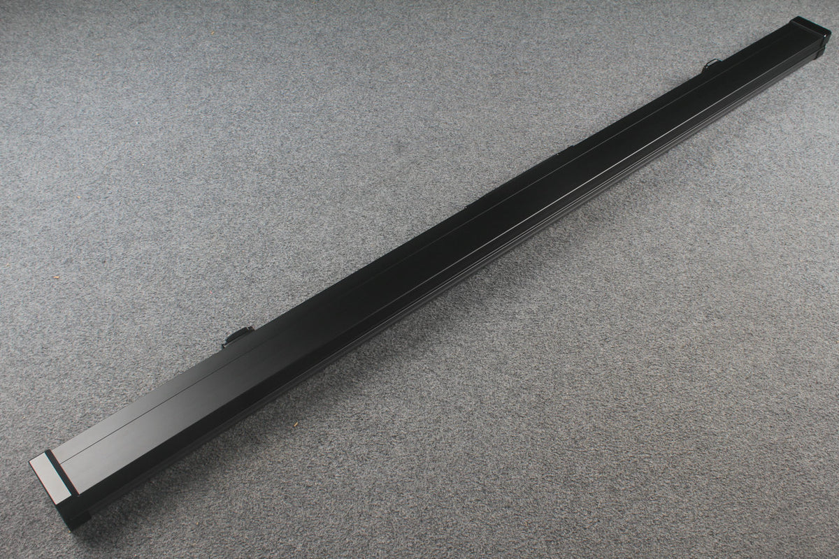 one piece strong aluminium lockable cue case – 2 Slots