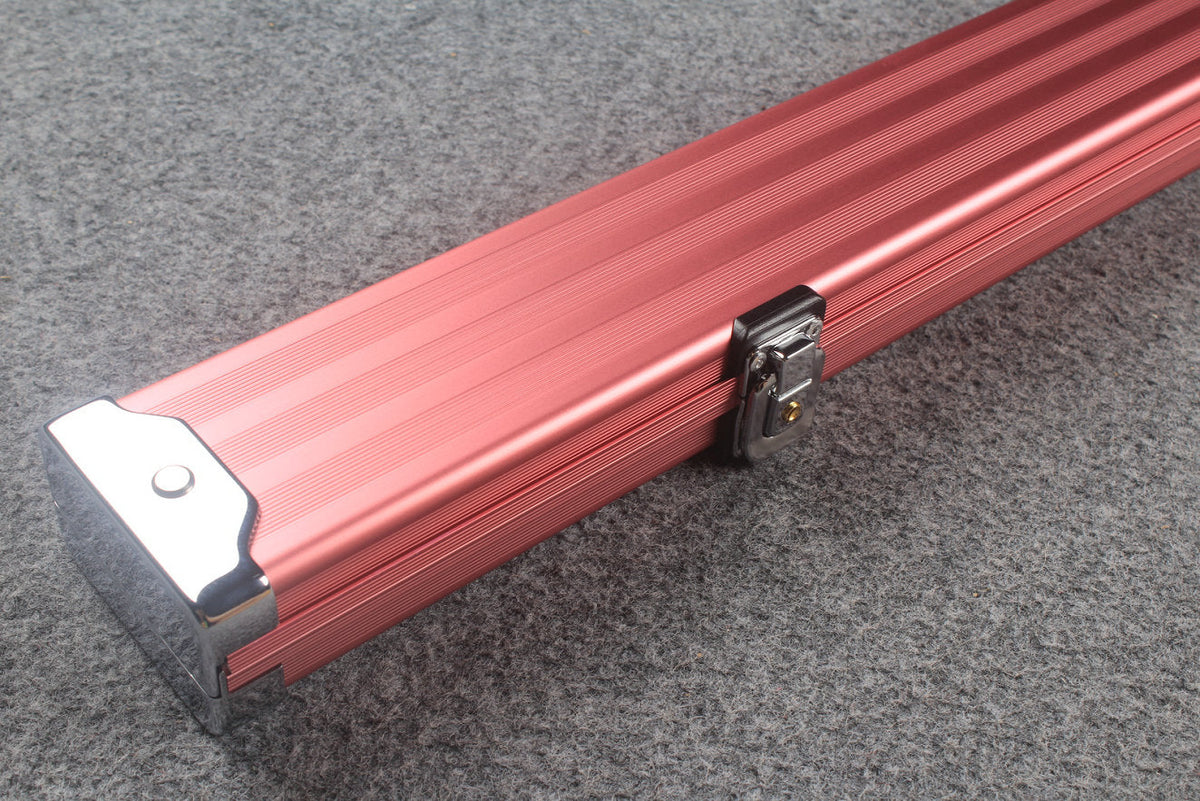 one piece professional aluminium lockable cue case WOODS CUES