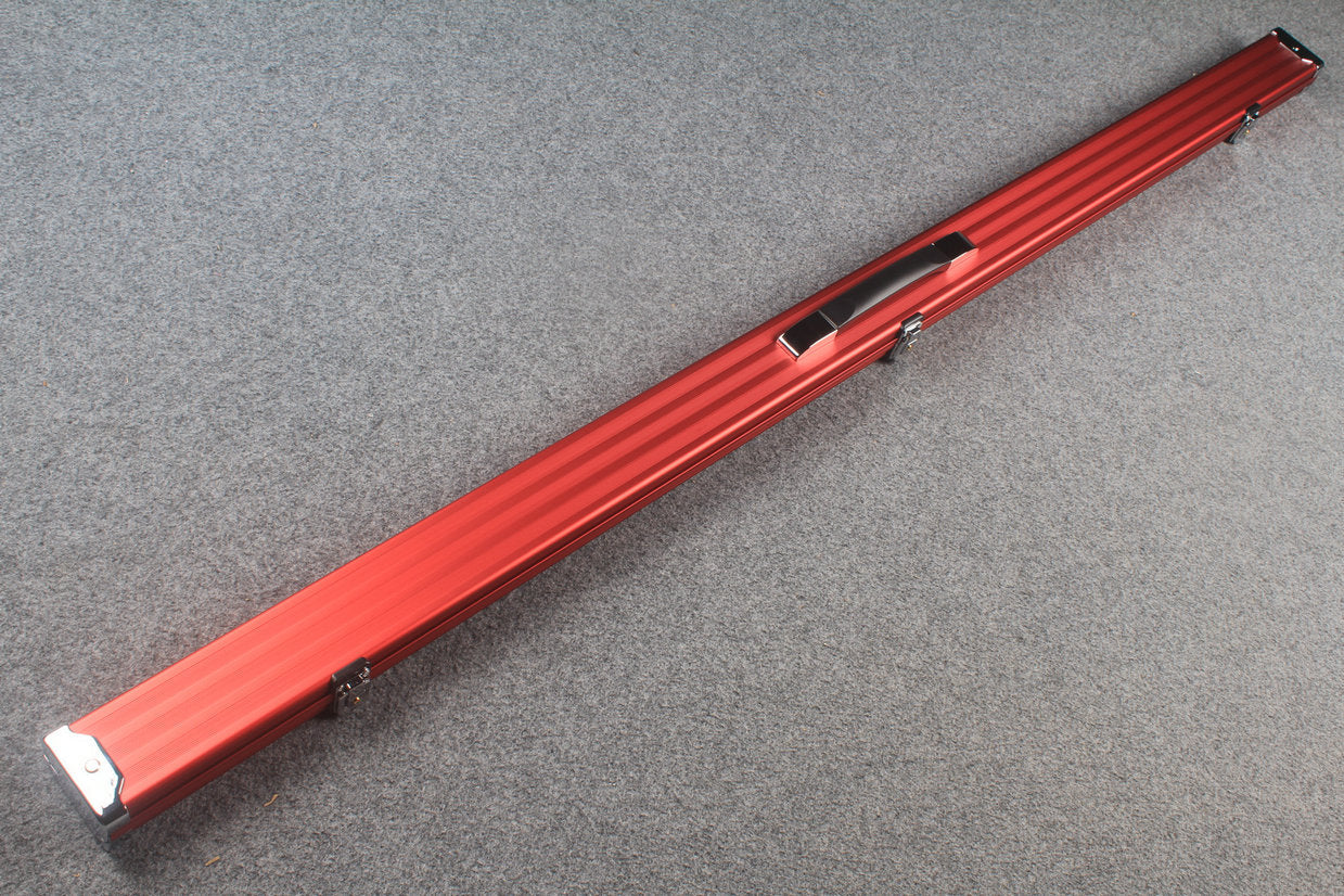 one piece professional aluminium lockable cue case WOODS CUES