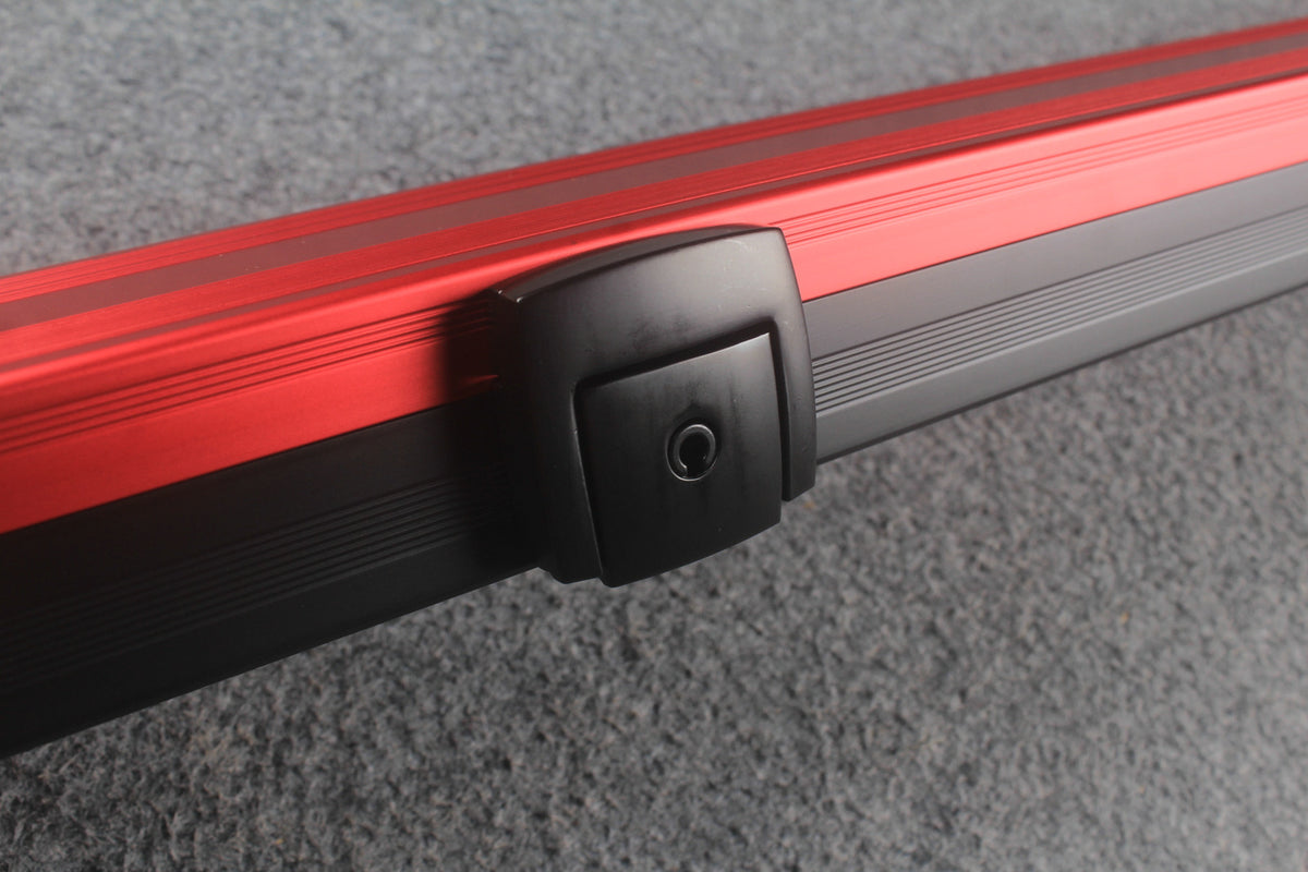 one piece strong aluminium lockable cue case – 2 Slots