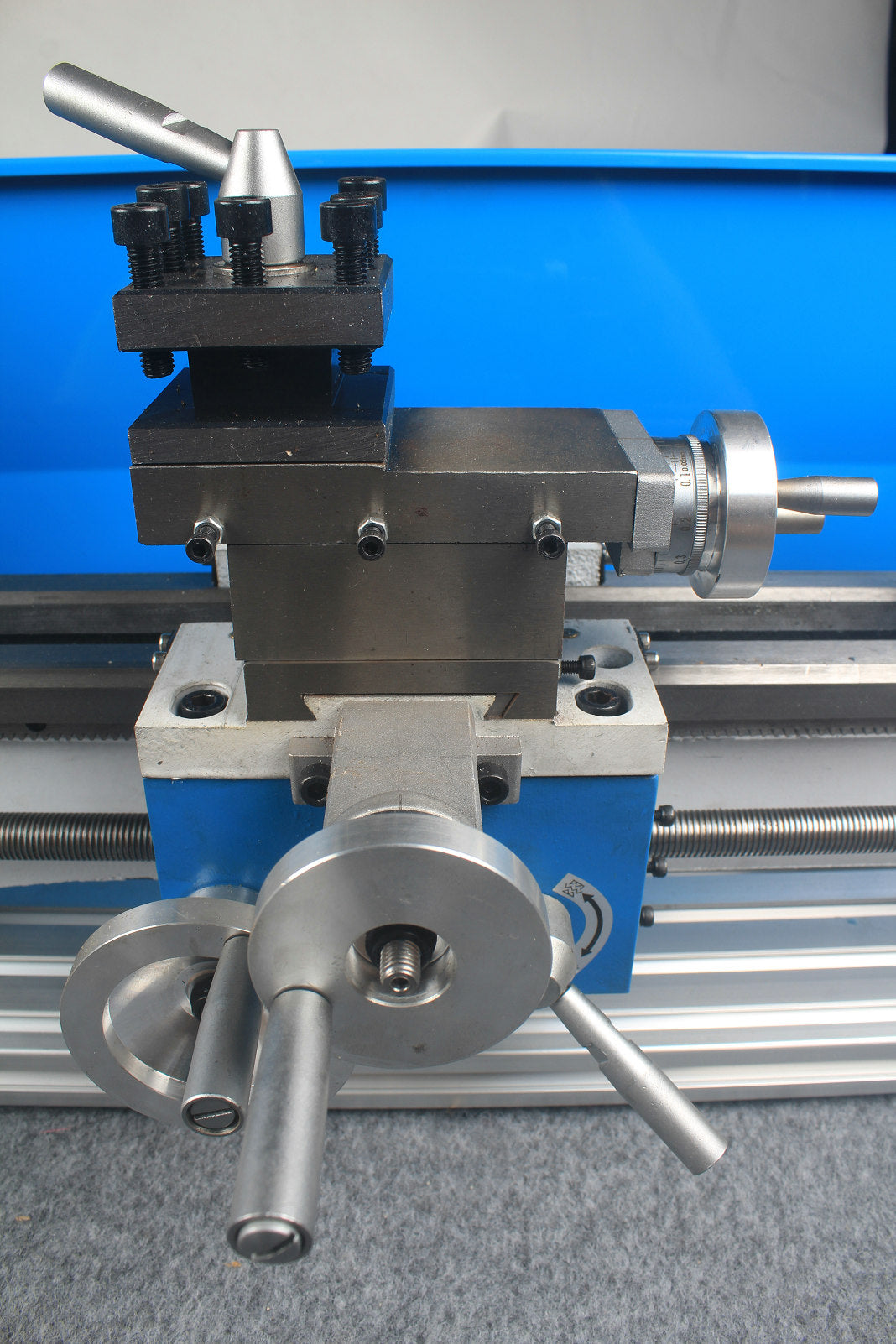 Professional snooker and pool cue tip repair & maintenance lathe double chuck #210-750