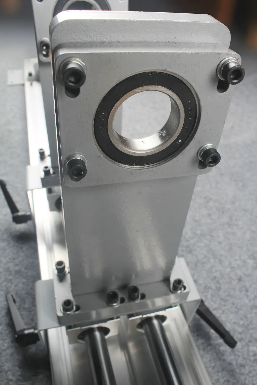 Professional snooker and pool cue tip repair & maintenance lathe double chuck #210-750 WOODS CUES