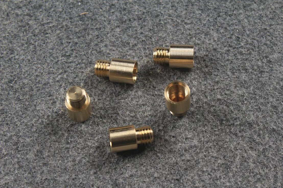 brass fitting joint for cue rest heads WOODS CUES