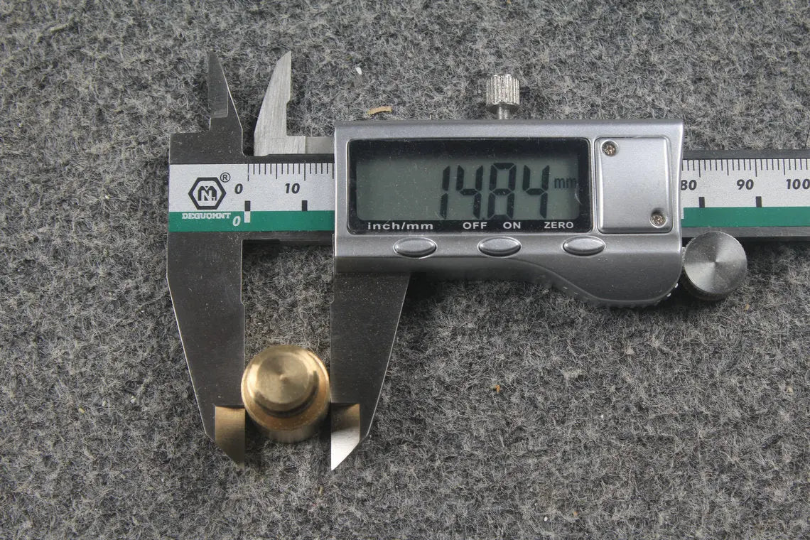 brass fitting joint for cue rest heads WOODS CUES