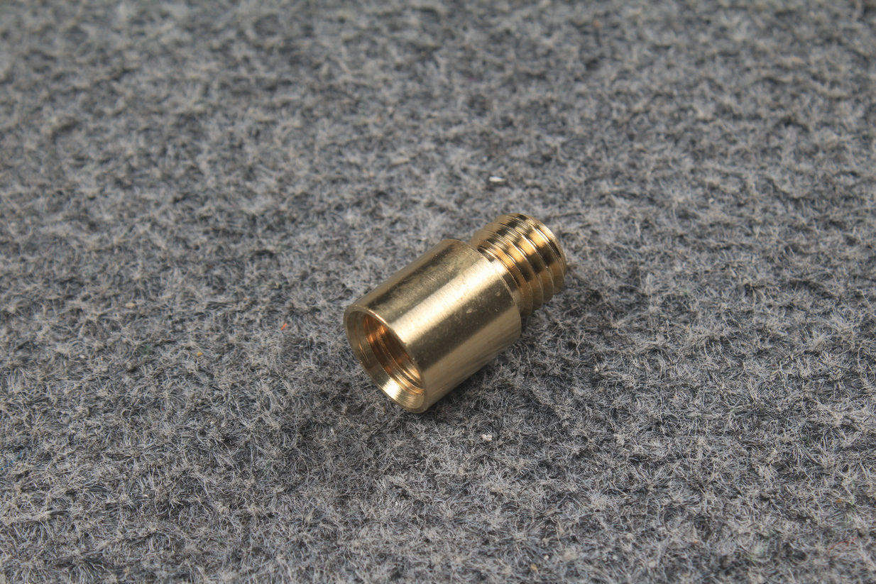 brass fitting joint for cue rest heads