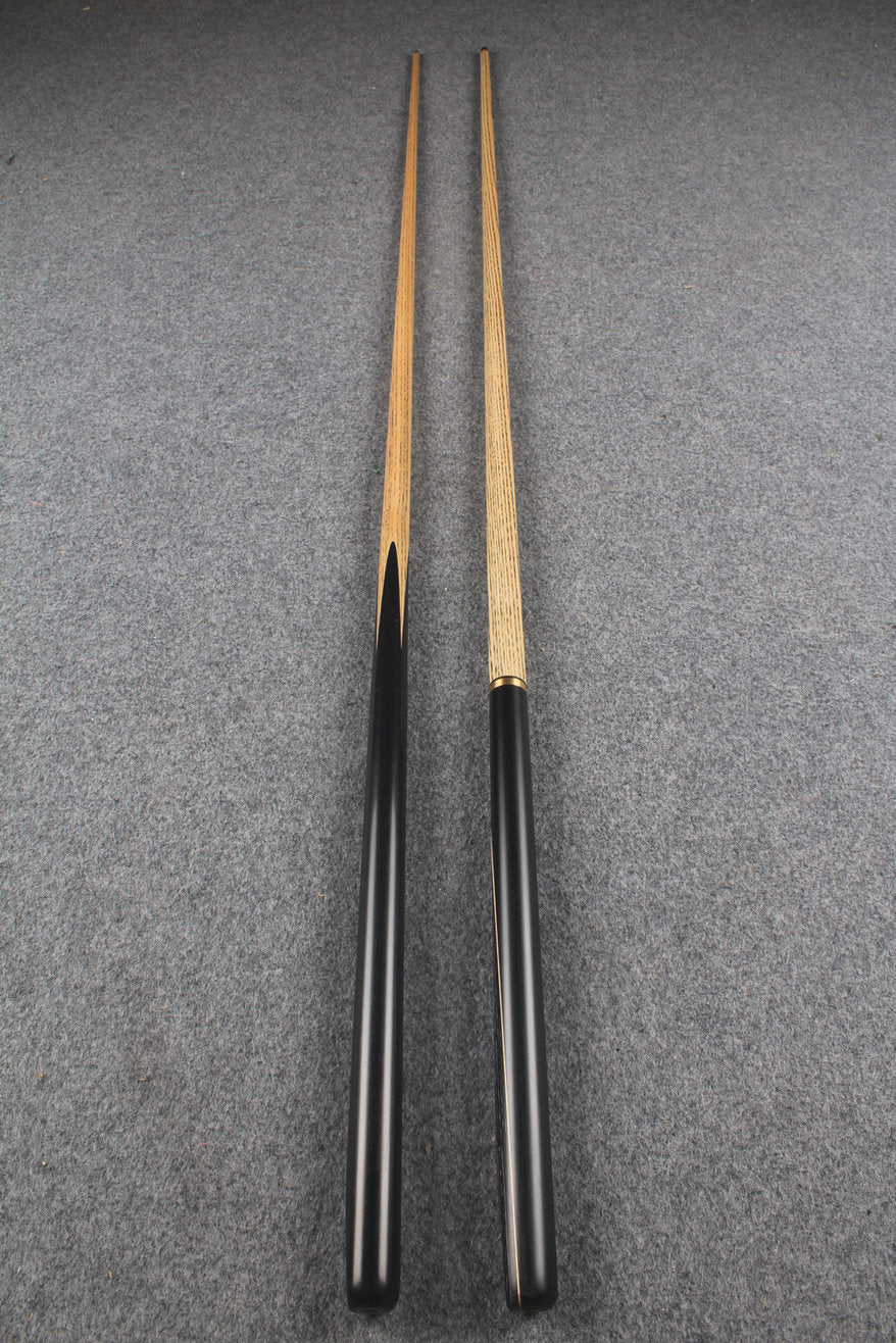 3/4 Joint Ash English Pool Cue + Break Cue & Case