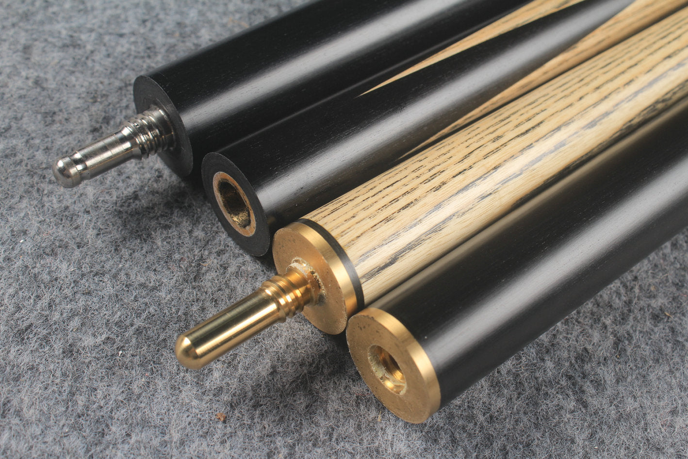 3/4 Joint Ash English Pool Cue + Break Cue & Case