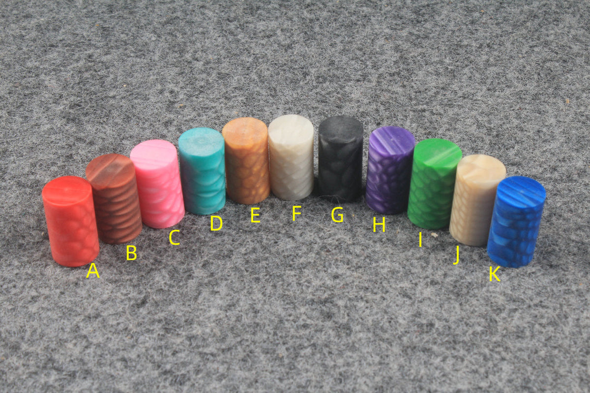 Colorful Ferrule Juma Zuma Dragon scale Carom Billiard Pool Cue 14 X25mm WOODS CUES