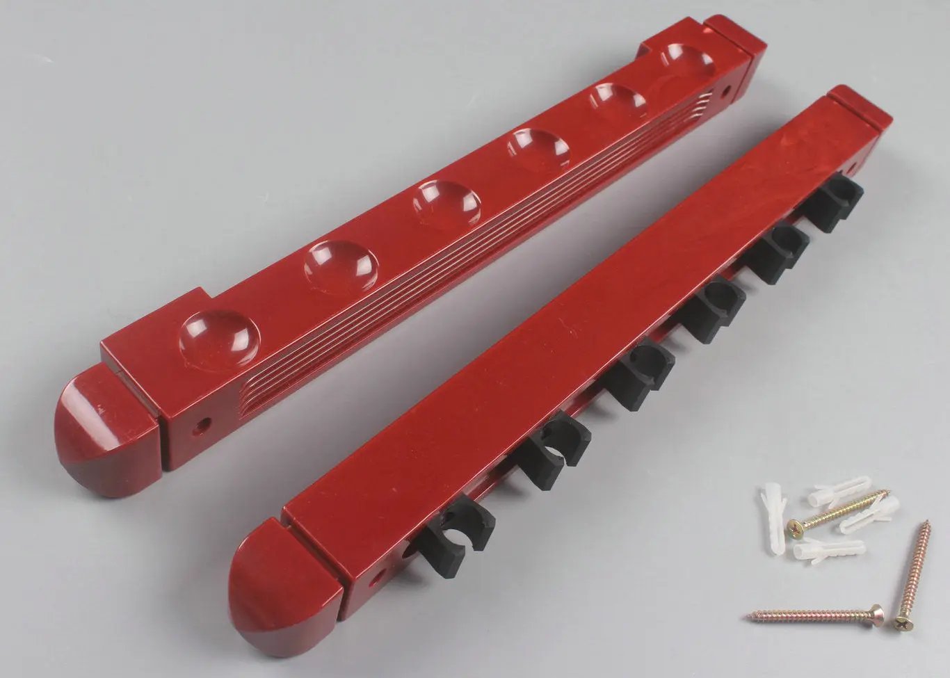 snooker/pool cue wall mounted rack/holder WOODS CUES