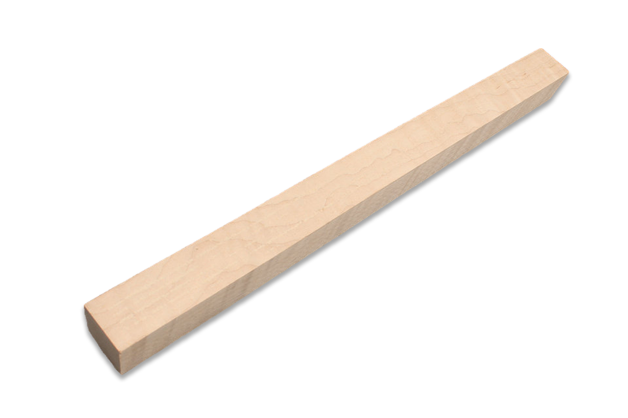 curly maple block pool cues butt turning blanks