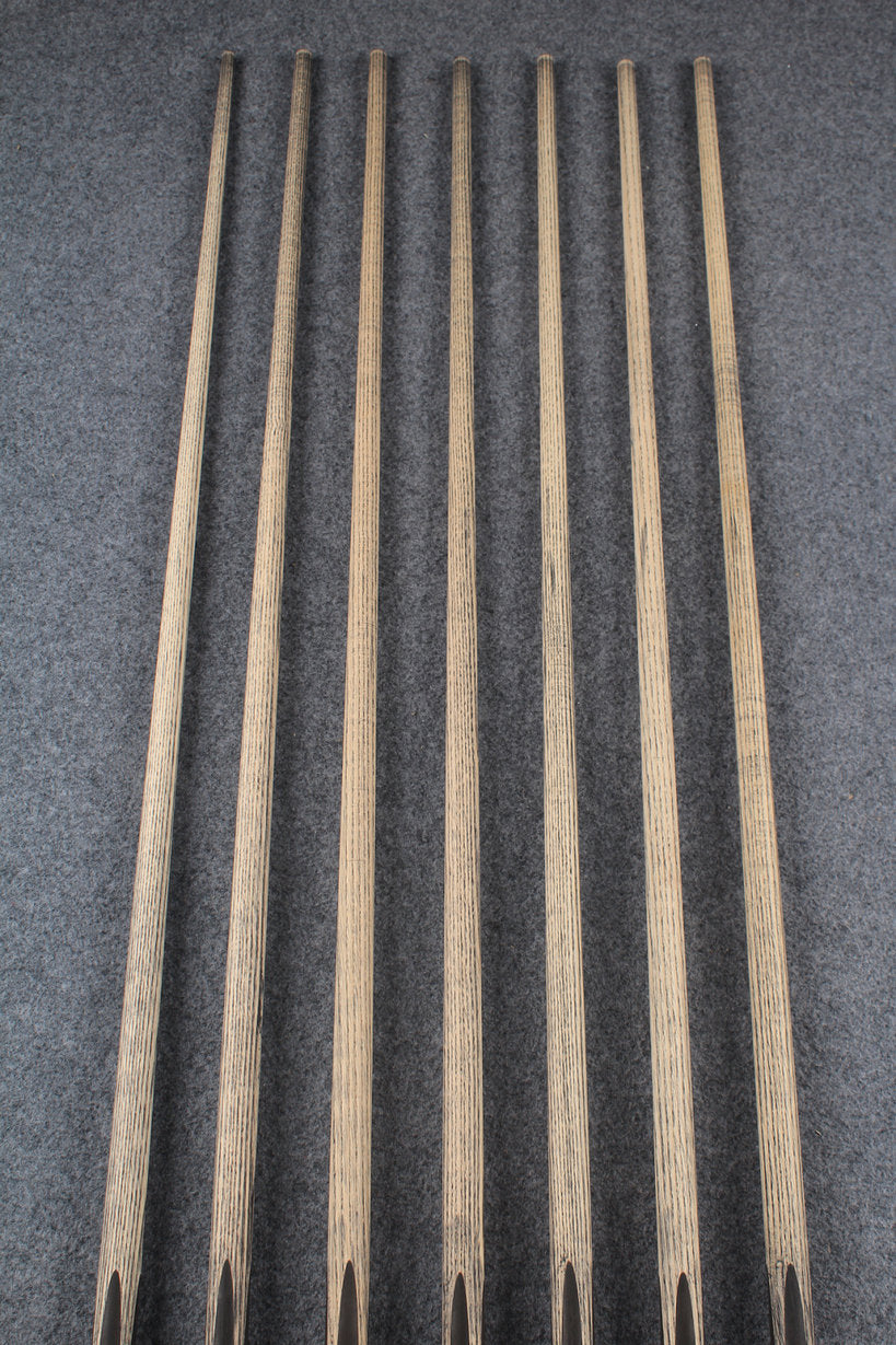 custom-made:  woods 1 piece handmade ASH snooker / pool cue #39-#45 - made to order