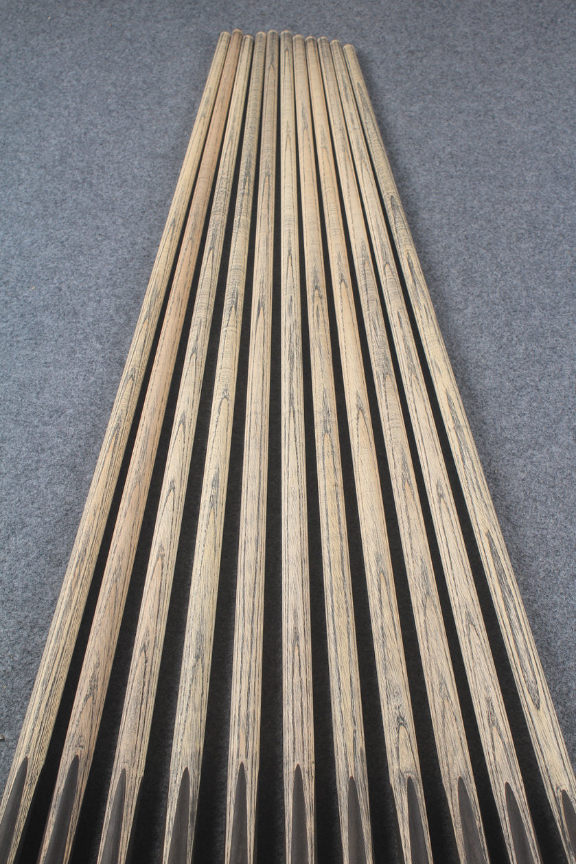 custom-made:  woods 1 piece handmade ASH snooker / pool cue #46-#56 - made to order