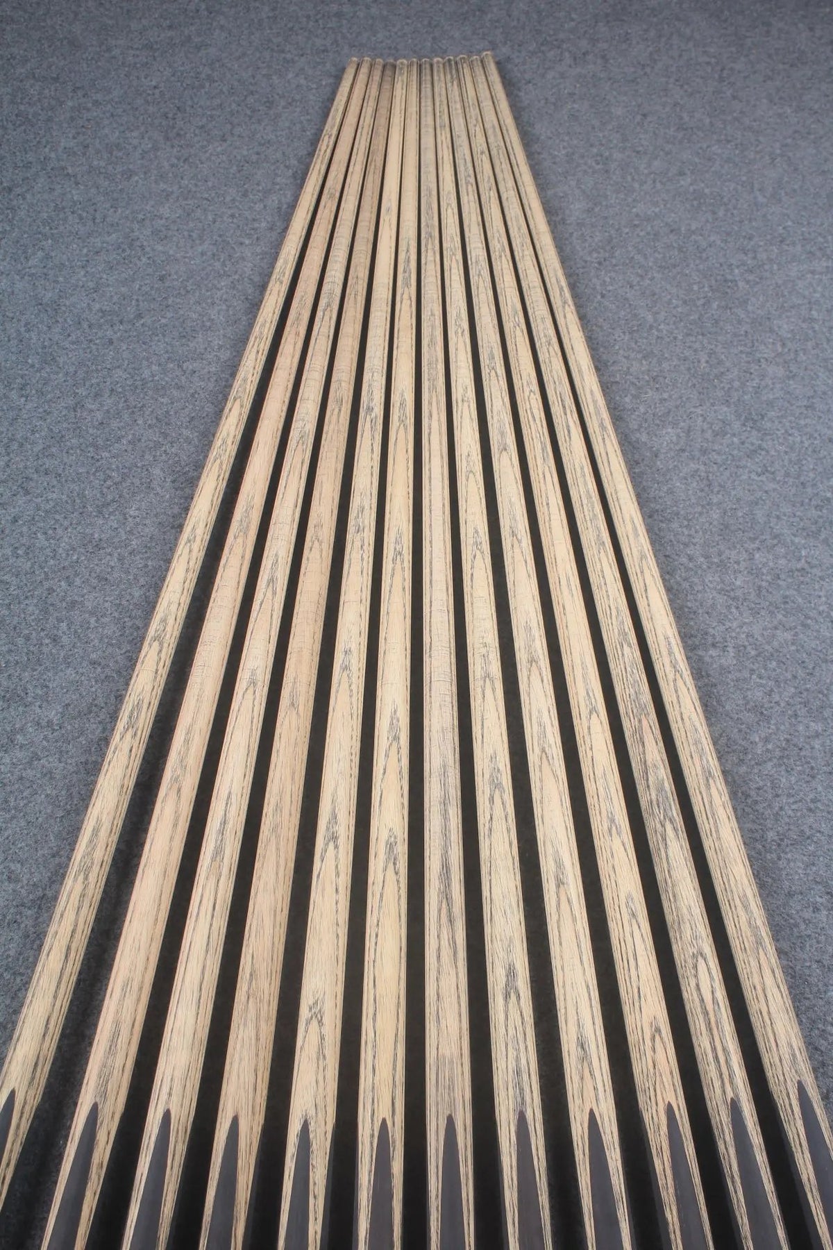 custom-made:  woods 1 piece handmade ASH snooker / pool cue #1-#12 - made to order WOODS CUES