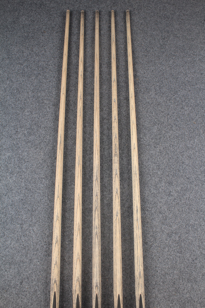 custom-made:  woods 1 piece handmade ASH snooker / pool cue #168-#172 - made to order