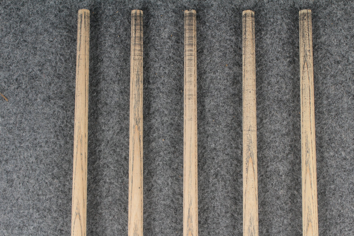 custom-made:  woods 1 piece handmade ASH snooker / pool cue #168-#172 - made to order