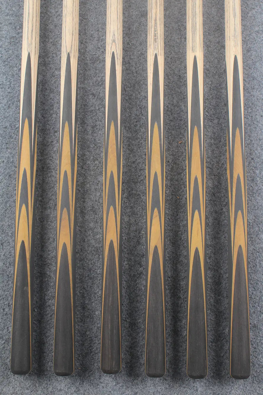 custom-made:  woods 1 piece handmade ASH snooker / pool cue #194-#199 - made to order