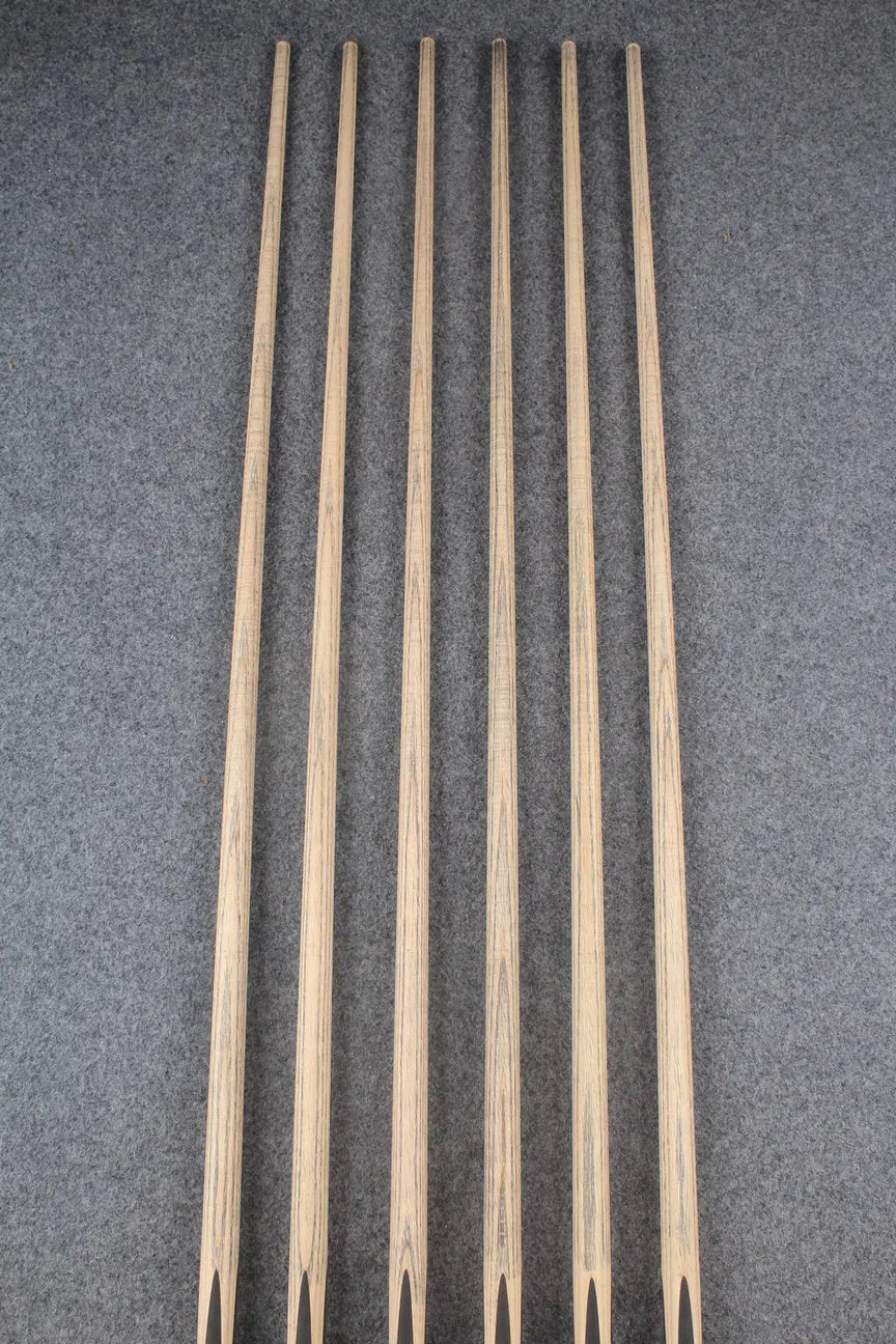 custom-made:  woods 1 piece handmade ASH snooker / pool cue #194-#199 - made to order