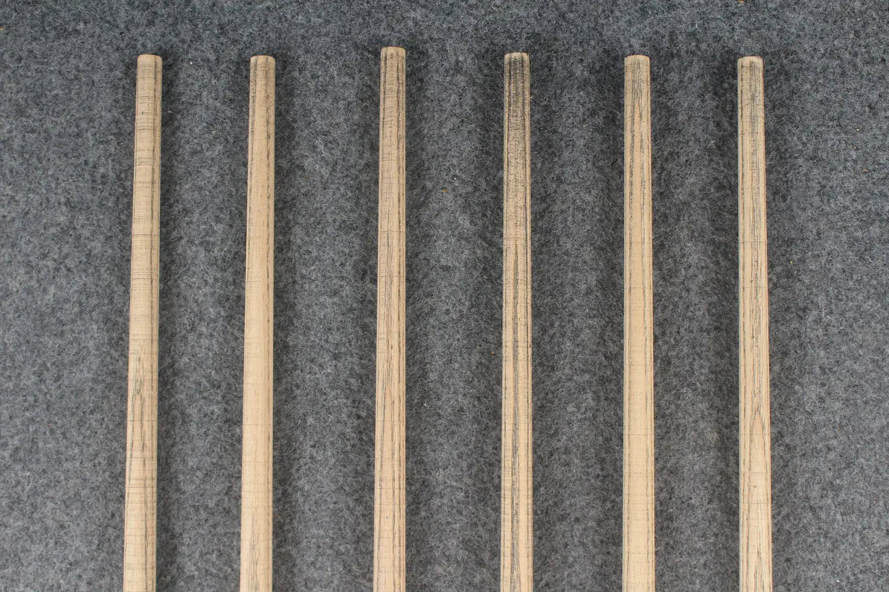 custom-made:  woods 1 piece handmade ASH snooker / pool cue #194-#199 - made to order