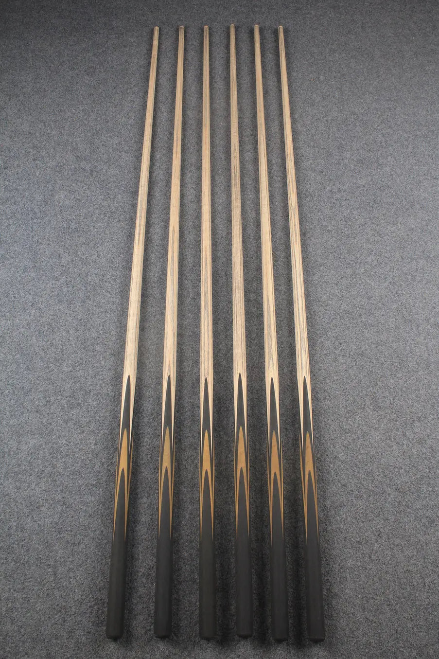 custom-made:  woods 1 piece handmade ASH snooker / pool cue #194-#199 - made to order