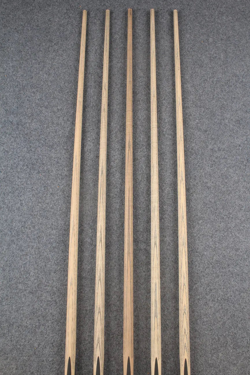 custom-made:  woods 1 piece handmade ASH snooker / pool cue #200-#204 - made to order