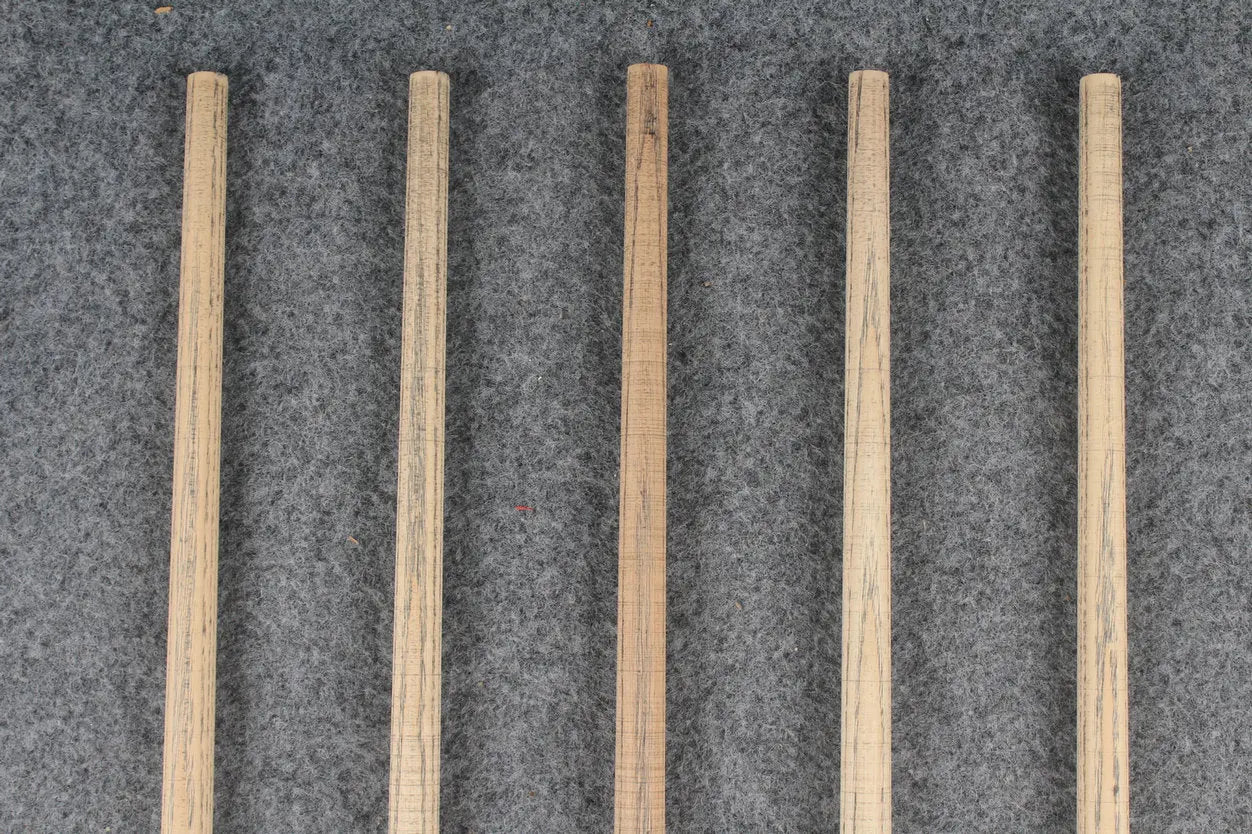 custom-made:  woods 1 piece handmade ASH snooker / pool cue #200-#204 - made to order