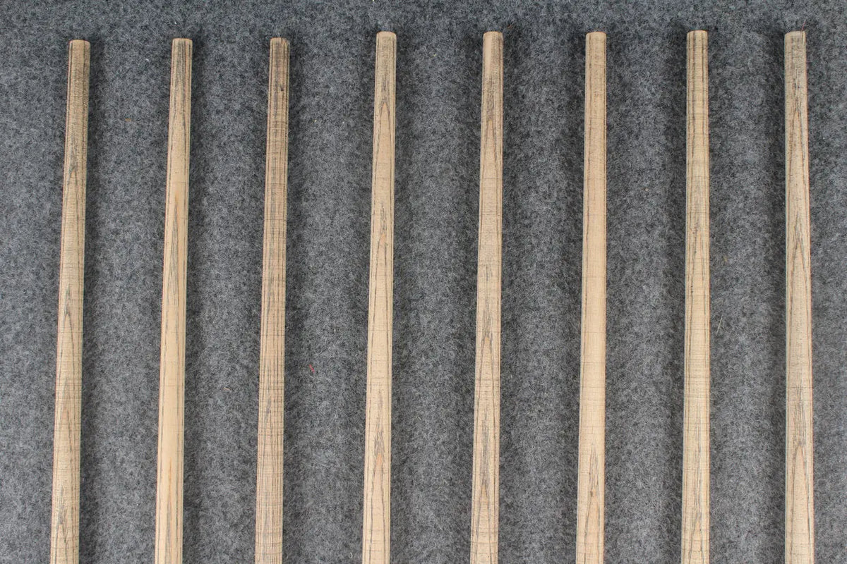 custom-made:  woods 1 piece handmade ASH snooker / pool cue #205-#212 - made to order