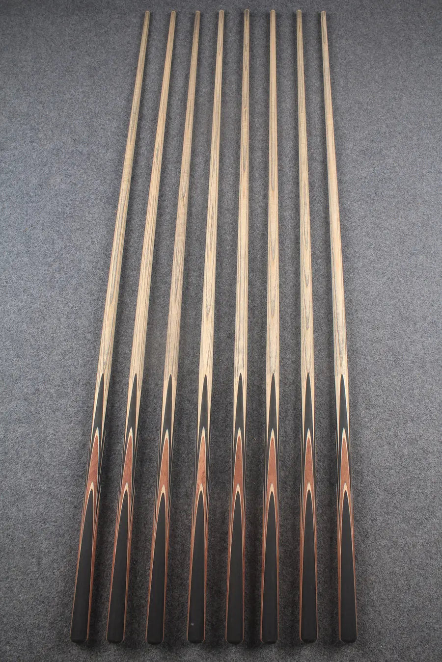 custom-made:  woods 1 piece handmade ASH snooker / pool cue #205-#212 - made to order