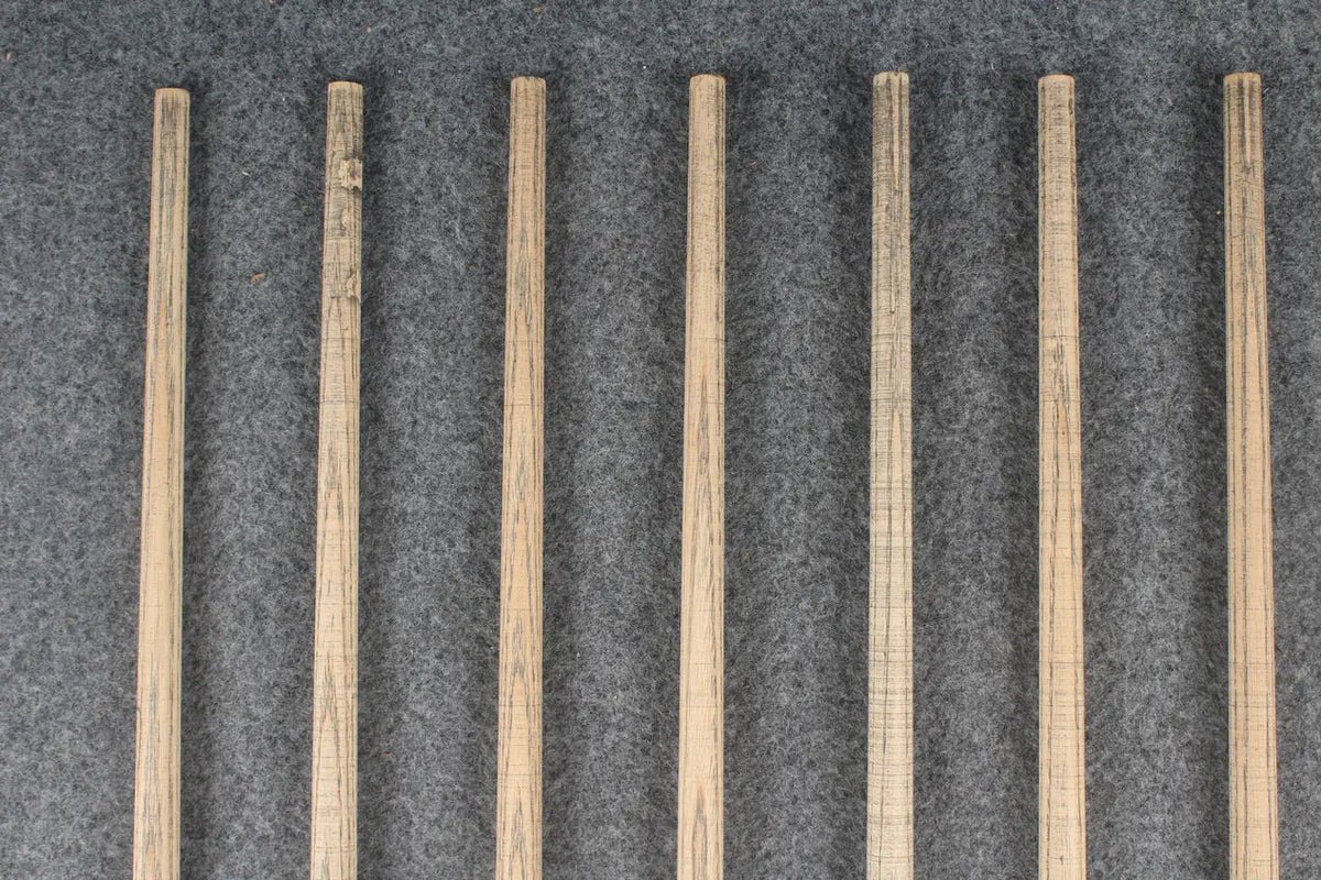 custom-made:  woods 1 piece handmade ASH snooker / pool cue #213-#219 - made to order