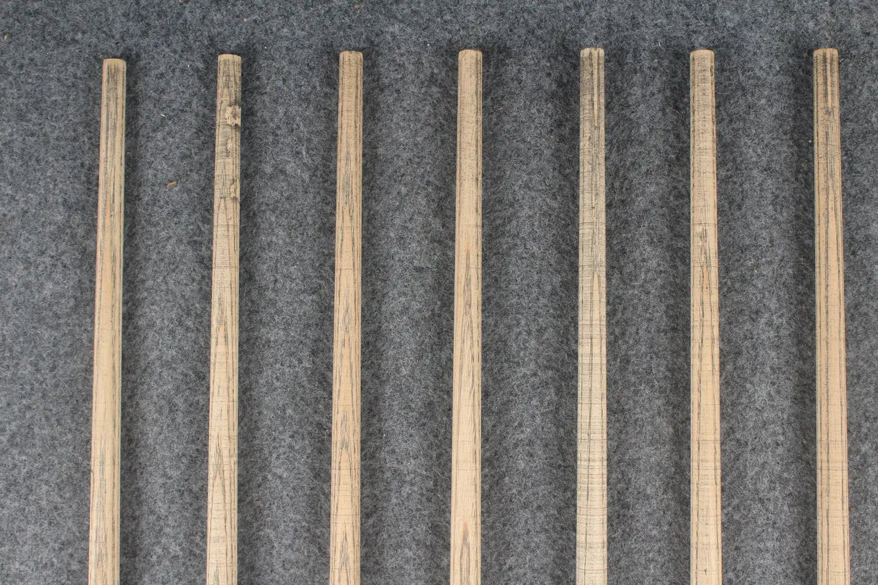 custom-made:  woods 1 piece handmade ASH snooker / pool cue #213-#219 - made to order