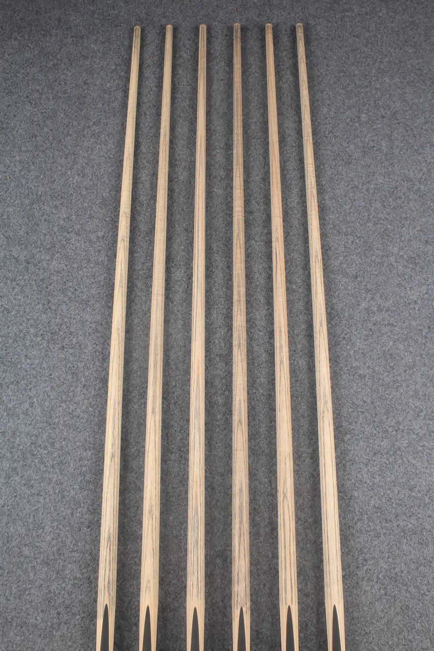 custom-made:  woods 1 piece handmade ASH snooker / pool cue #220-#225 - made to order