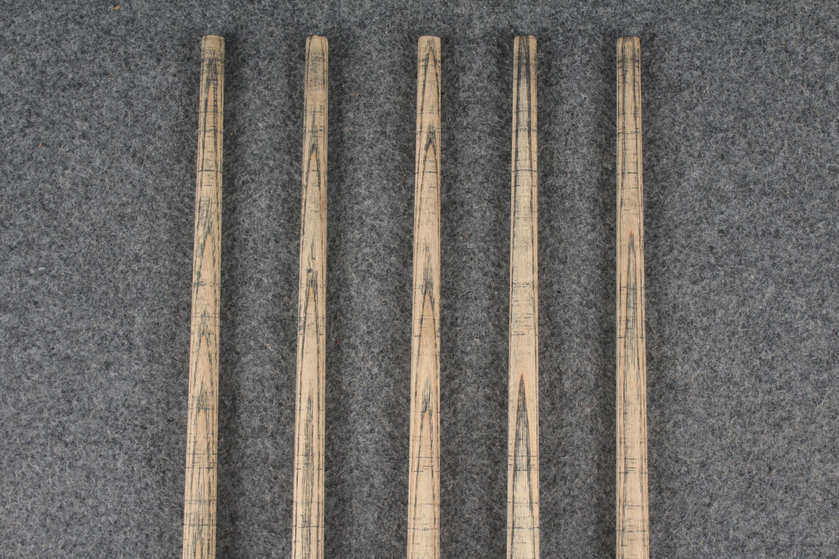 custom-made:  woods 1 piece handmade ASH snooker / pool cue #279-#283 - made to order