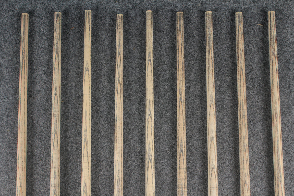 custom-made:  woods 1 piece handmade ASH snooker / pool cue #302-#310 - made to order