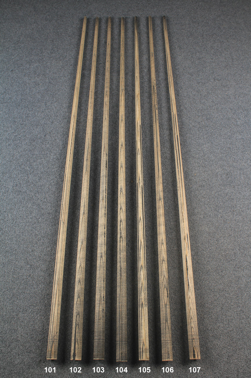 custom-made: AAA 150 CM ASH shafts selection for custom made cue  #101-#107 - made to order