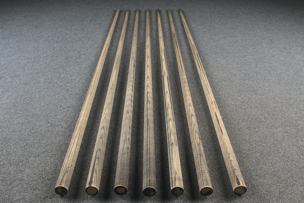 custom-made: AAA 150 CM ASH shafts selection for custom made cue  #101-#107 - made to order